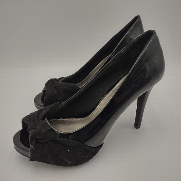 Fioni Shoes Size 6.5 Wide Black - Picture 3 of 11